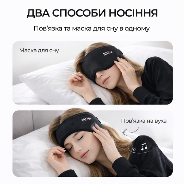 Маска для Сну з шумоізоляцією DAR-0204 фото