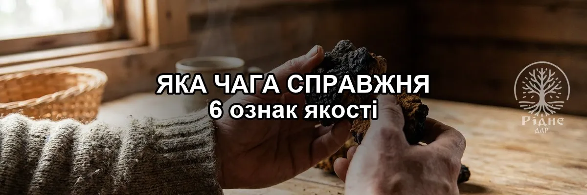 Як відрізнити якісну чагу від неякісної