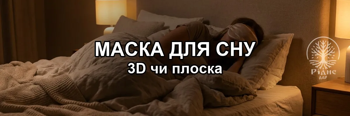 Маска для сна: как выбрать свою и почему 3D лучше плоской