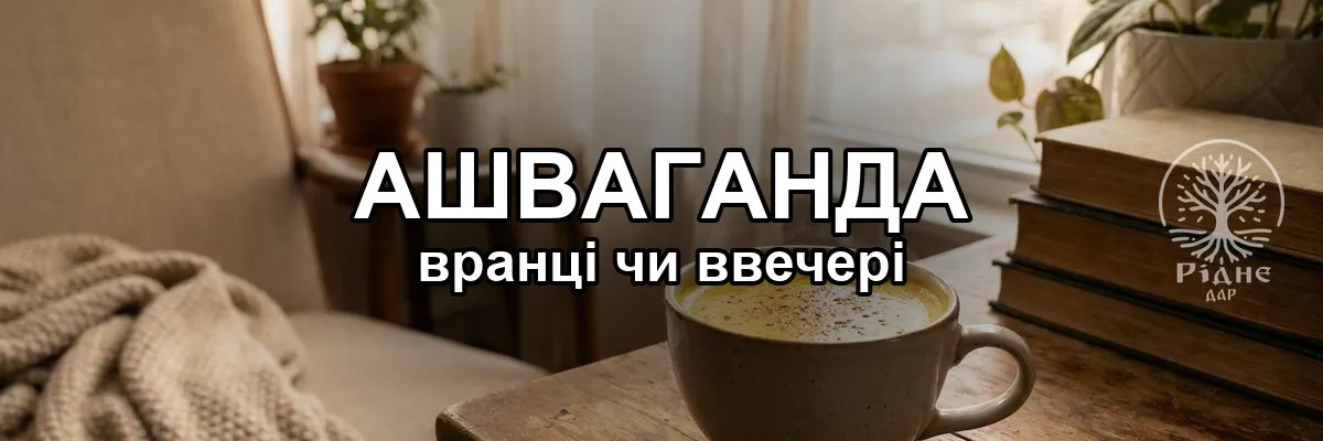 Ашваганда утром или вечером: когда лучше пить