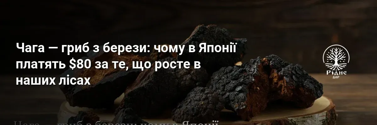 Чага – гриб из березы: почему в Японии платят $80 за то, что растет в наших лесах