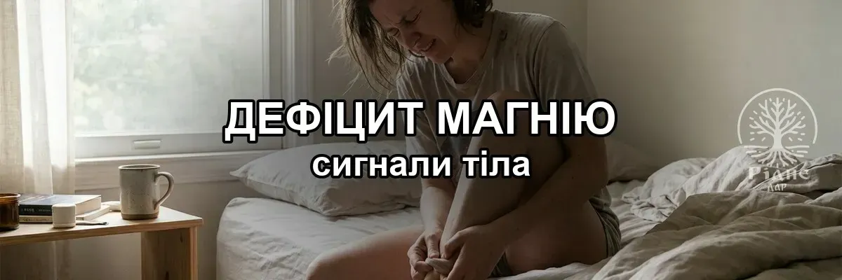 Дефіцит магнію: симптоми й що робити