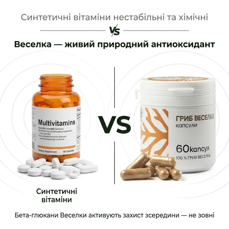 Капсулы гриб Веселка 60 шт — Фото 6