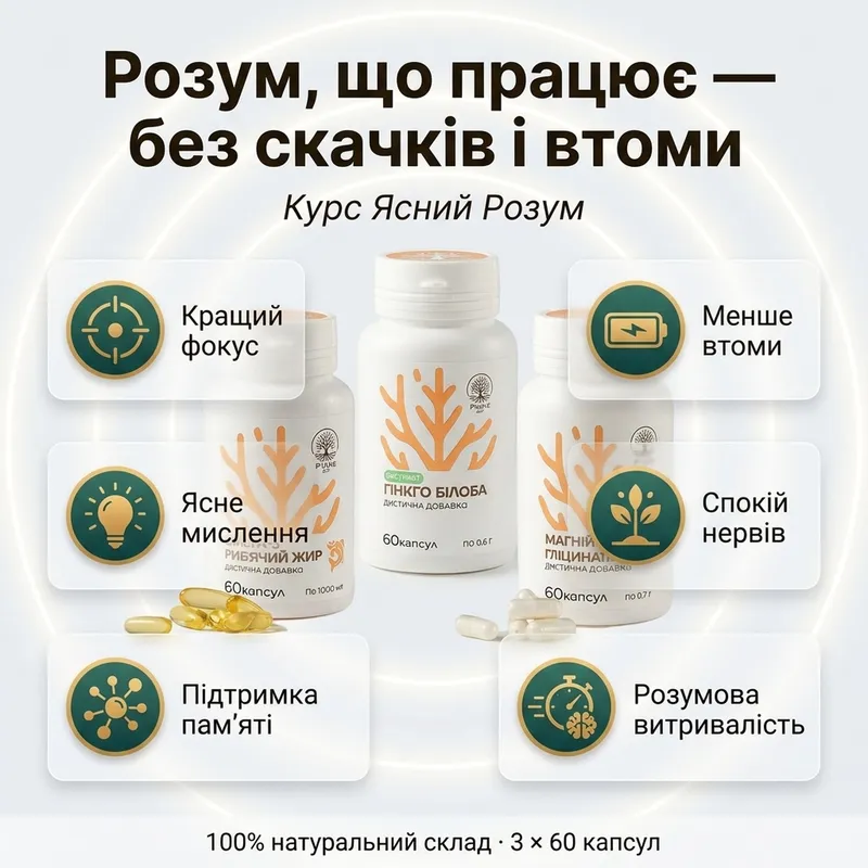 Курс | Ясный Разум | Капсулы на 1 месяц — Фото 4