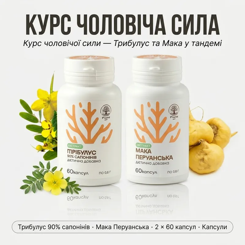 Комплекс | Мужская сила | В капсулах на 1 месяц — Фото 2